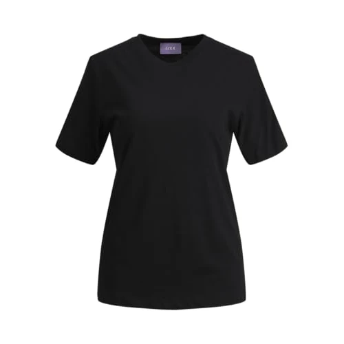 JACK & JONES Damen Jjxx Jxanna Regular Every Tee Noos T-Shirt, Schwarz, M EU