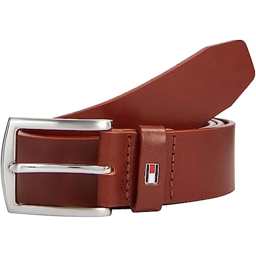 Tommy Hilfiger Cinturón Hombre New Denton 3.5 Belt Cinturón de piel