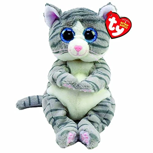 Limitiertes Angebot: TY Mitzi Tabby Cat 17cm,Material: 100% Polyester geprüft nach EN-71. Farbe: Mehrfarbig von 7.99 EUR auf 6.99 EUR (Spare 13%)