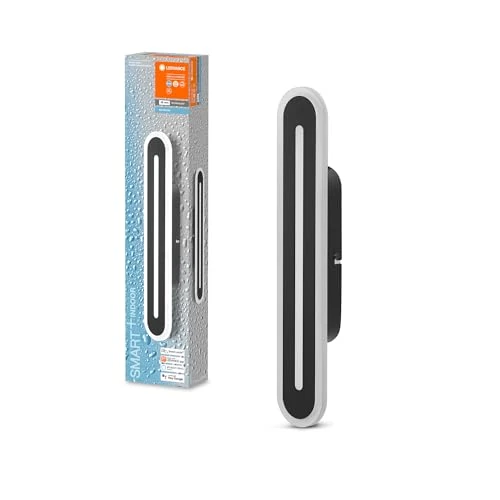 Oferta limitada: LEDVANCE Smart LED Orbis Bath luz de baño negro, 1600LM, 3000-6500K, 400mm x 70mm, IP44, con tecnología wifi, regulable, controlable a través de app y asistente de voz de 33.96 € a 33.96 € (ahorro 0.00%)