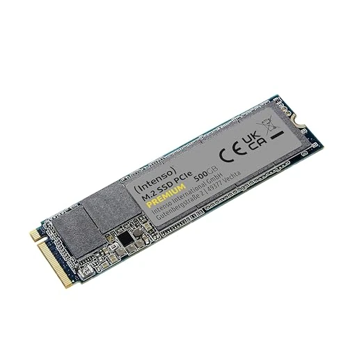 Oferta limitada: Intenso 500 GB M.2 SSD PCIe Premium, hasta 2100 MB/s, (PCI Express Gen.3 x 4 NVMe 1.3, Unidad de Estado sólido) de 53.25 EUR a 53.25 EUR (ahorro 0%)