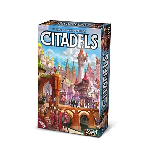 Oferta ograniczona: Asmodee: Citadels gra planszowa, dla 2-8 graczy, 10+ lat, wydanie włoskie z 94.26 EUR na 94.26 EUR (znizka 0%)