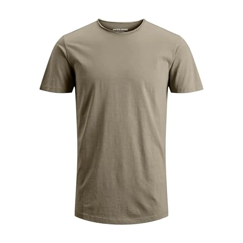Limited-time offer: JACK&JONES Men's JJEBASHER TEE O-Neck SS NOOS T-Shirt, Crockery/Fit:REG, L from 18.00 £ to 15.00 £ (save 17%)
