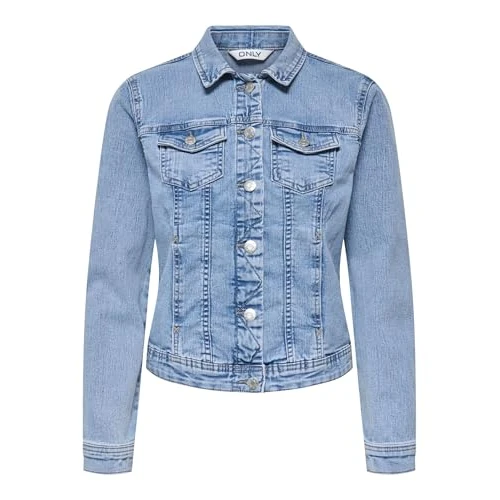 ONLY Denim Jacket ONLWONDER Denim Jacket Light Blue Denim M Light Blue Denim M