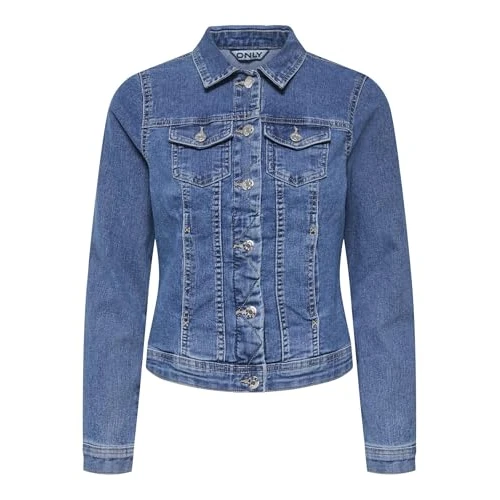 Offre limitée : ONLY Veste en Jean ONLWONDER Veste en Jean Medium Blue Denim XL Medium Blue Denim XL de 39.99 € à 27.99 € (30% de remise)