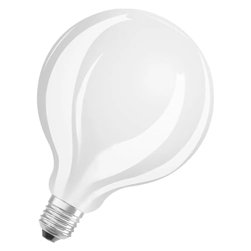 Offerta a tempo: OSRAM LED Star GLOBE125, lampada LED a filamento opaco a forma di globo con diametro di 125 mm, base E27, bianco freddo (4000K), 2452 lumen, sostituisce le lampadine da 150W, confezione da 1 - 21% da 17.09 € a 13.51 €