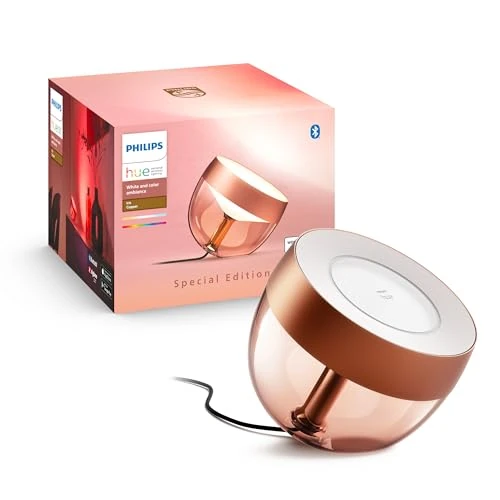 Limited offer: Philips Hue Go Smart Portable Table Lamp, White - White and Color Ambiance LED Color-Changing Light - 1 Pack - Indoor and Outdoor Use - Control with Hue App or Voice Assistant from 139.90 EUR to 108.99 EUR (save 22%)