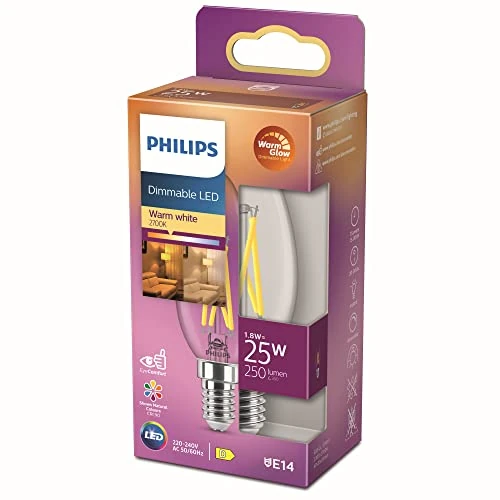 Limited offer: Philips Candle & Lustre (Dimmable) from 16.31 EUR to 16.31 EUR (save 0%)