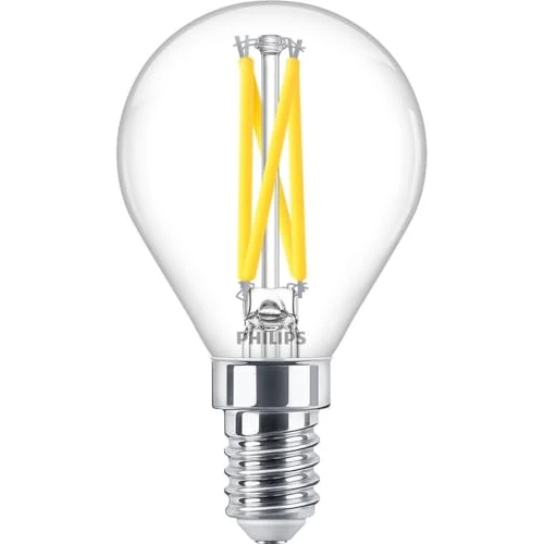 Offre limitée : Philips ampoule LED Sphérique E14 25W Blanc Chaud Claire, Verre, Compatible Variateur, Lot de 1 de 5.99 € à 5.99 € (0.00% de remise)