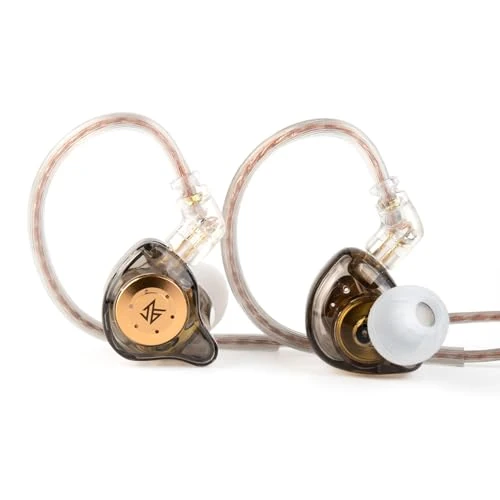 Offre limitée : Yinyoo IEMs HiFi écouteurs Intra-Auriculaires Filaires 1DD Basses Profondes, Pilote Dynamique 10 mm,in Ear Monitors avec câble détachable, Noir, sans Micro, EDX Pro de 18.99 € à 17.09 € (10% de remise)