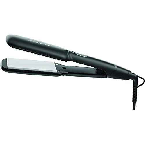 ROWENTA | Express Style XL Straightener | 180° and 210°C, Smooth & Loop, Extra Wide Plates, Tourmaline Ceramic Coating, Fast Heater SF1920F0