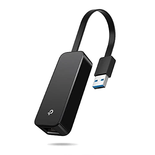 TP-Link UE306 -Adaptador USB 3.0 A Gigabit Ethernet 10/100/1000, Diseño Plegable, Plug & Play, Compatible con Nintendo Switch, Windows, Linux, Multicolour