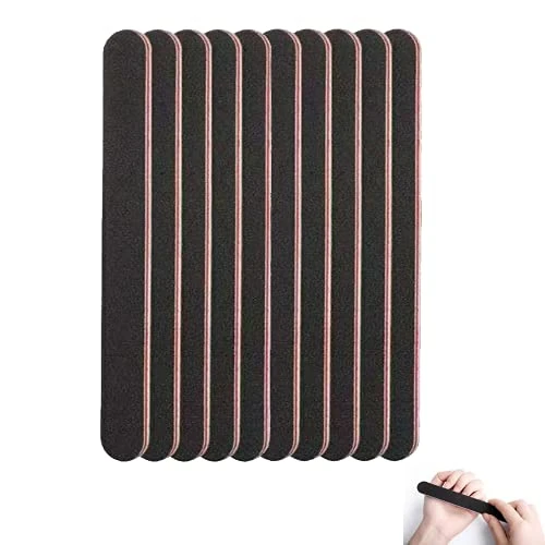 Zeitlich begrenztes Angebot: 10 Stück Nagelfeilen, Doppelseitige 100/180 Nägelfeilen für Nägel, Professionelles Nageldateiset fuer Nagelpflege & Styling von 4.99 € auf 4.99 € (0.00% Rabatt)