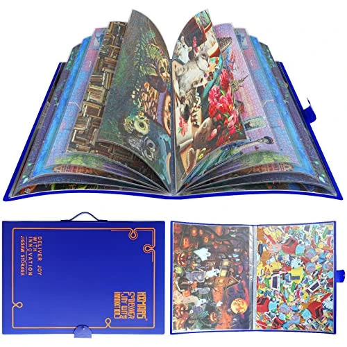 Offerta a tempo: HXMARS Cartella per Puzzle da 1000 Pezzi: Organizer per Puzzle di Grande Capacità Portatile con 20 Tasche, Accessorio Puzzle Antipolvere e Protettivo - 0.00% da 64.99 € a 64.99 €