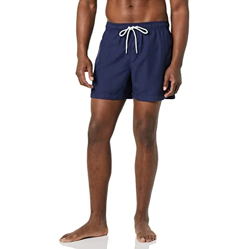 Oferta limitada: Amazon Essentials Bañador con Forro de Malla, Bolsillos y Cierre con Cordón Hombre, Azul Marino, L de 15.60 € a 15.60 € (ahorro 0.00%)