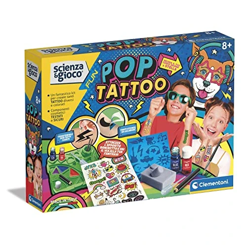 Limitiertes Angebot: Educativo Clementoni Tattoo Pop von 22.90 EUR auf 22.90 EUR (Spare 0%)