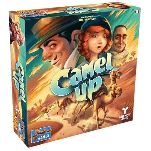 Ghenos Games Camel Up - Spel in de Box - Italiaanse editie