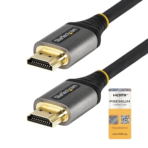Tijdelijke aanbieding: StarTech.com 2m Premium Gecertificeerde HDMI 2.0 Kabel - High Speed Ultra HD 4K 60Hz HDMI Kabel met Ethernet - HDR10, ARC - UHD HDMI Video - Voor UHD Schermen, TVs, Monitors - M/M (HDMMV2M) van 16.29 EUR naar 16.29 EUR (korting 0%)