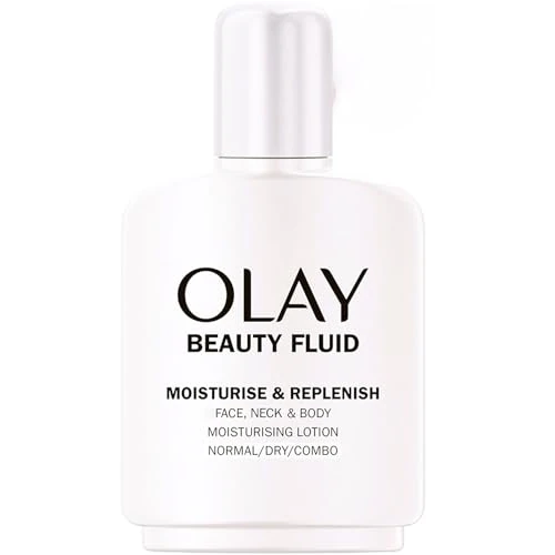 Offerta a tempo: Olay Lozione Beauty Fluid Idrata e Nutre Viso, Collo e Corpo, Per una Pelle Morbida e Liscia come la Seta, Idratazione Leggera che dura 24 ore, 100ml - 10% da 5.55 € a 4.99 €