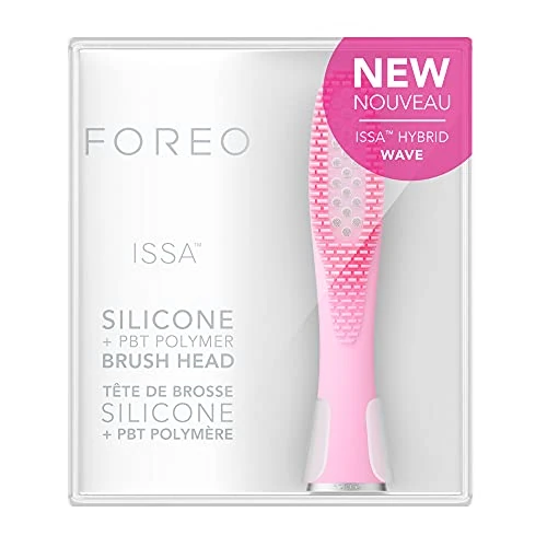 Zeitlich begrenztes Angebot: FOREO ISSA Hybrid Wave Bürstenkopf, medizinisches Silikon und PBT-Polymer-Borsten, 6 Monate haltbar, austauschbar, Perlrosa von 29.00 € auf 17.90 € (38% Rabatt)