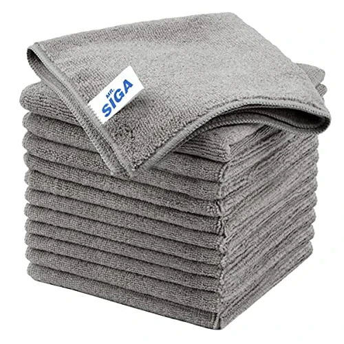 Offerta a tempo: MR.SIGA Panni Microfibra per la Pulizia, Senza Aloni, Confezione da 12 Pz - 0.00% da 21.99 € a 21.99 €