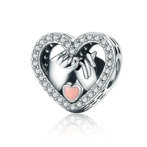 Offre limitée : NINGAN “I Love You” Amour Cœur Perles Charms Argent Sterling 925 Breloque Bead Compatible pour Européen Bracelets de 16.11 EUR à 15.30 EUR (remise 5%)