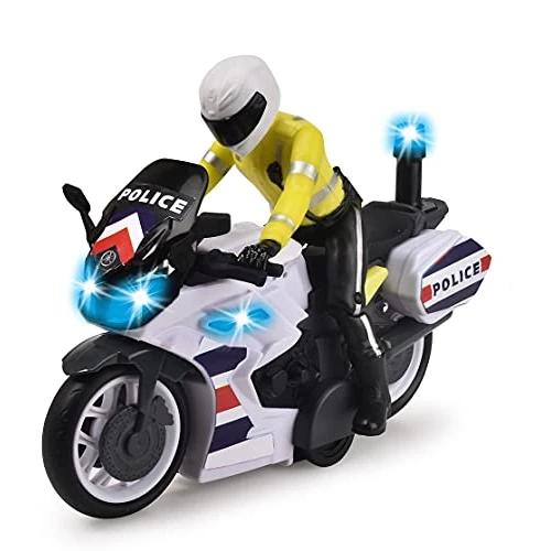 Oferta limitowana: Dickie - Yamaha Police Moto SOS - Dźwięk i światła - W zestawie figurka motocyklisty - Baterie w zestawie - Od 3 lat - 203712018002 z 88.53 zł na 88.53 zł (oszczędź 0.00%)