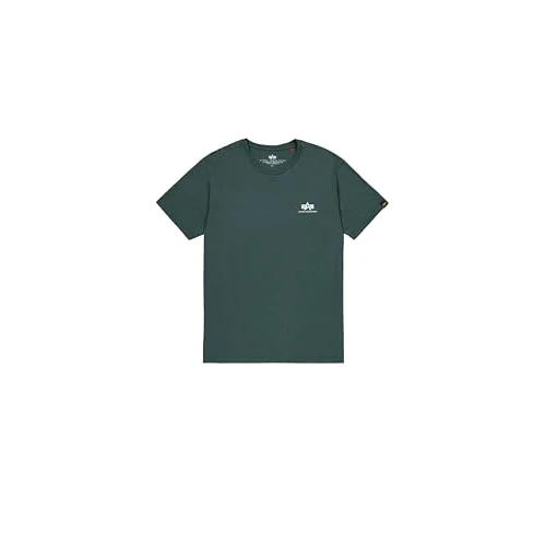 Oferta limitada: Alpha Industries Basic T Small Logo 610-navy Green Hombre Talla S de 23.00 € a 17.00 € (ahorro 26%)