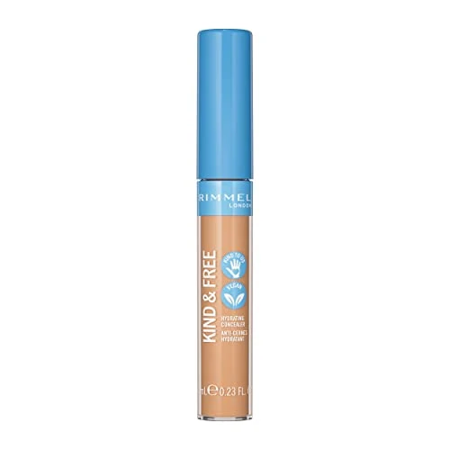 Offerta a tempo: Rimmel London, Correttore Liquido Idratante KIND & FREE, a Lunga Durata, con Vitamine E, B5 e Aloe Vera, Cruelty-Free e Vegano, Tonalità 20 Light, 7 ml - 61% da 14.00 € a 5.40 €