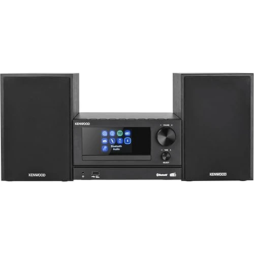 Offerta a tempo: KENWOOD, Sistema Micro HiFi Stereo M-7000S, con Ricevitore Radio da Internet, DAB+ o FM, Lettore CD e Presa USB, Connessione a Spotify e Bluetooth, Podcast-Player, Funzione Radiosveglia, Black - 0.00% da 197.14 € a 197.14 €