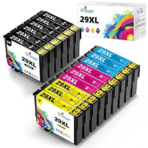 Offre limitée : 29XL Cartouches d'encre Compatible avec Cartouche Epson 29XL Multipack de 16.39 € à 22.99 € (-40.27% de remise)