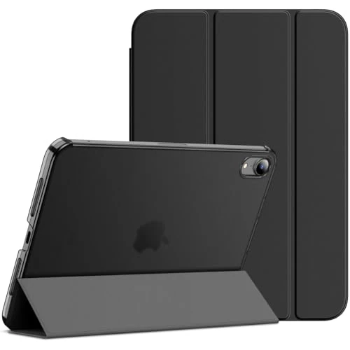 Offre limitee: JETech Coque pour iPad Mini (A17 Pro, Modèle 2024, 7ème Génération) / Mini 6 (8,3 Pouces, Modèle 2021, 6ème Génération), Support Mince Dos Dur Housse Étui (Noir) de 12.99 EUR a 12.99 EUR (economie 0%)