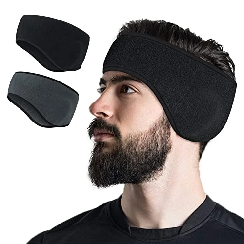 Offerta a tempo: Fascia per Gli Sport Invernali per Donna e Uomo, Telgoner Scaldini per le Orecchie Cerchietti Paraorecchie Fascia per Capelli Caldo Antivento Perfetto per la Corsa Escursionismo Bicicletta da Jogging - 39% da 9.49 € a 5.83 €