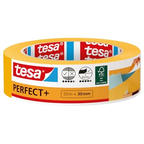 Offerta a tempo: tesa Nastro per Mascherature Perfect+ - Nastro da pittura in sottile carta Washi per — 15% da 8,40 € a 7,13 €