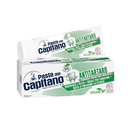 Oferta ograniczona: Ciasto Kapitana Pasta do zębów przeciwartarowa - 75 ml z 7.78 PLN na 7.78 PLN (zniżka 0%)
