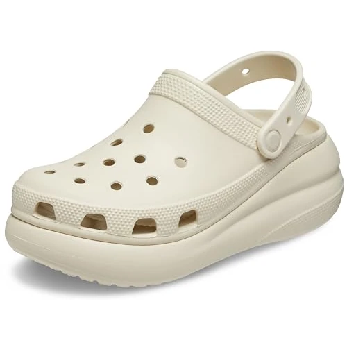 Crocs Unisex Adult, Crush Clog, Bone, 6 UK Men/ 7 UK Women