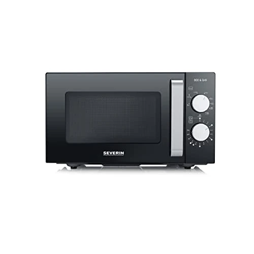 Limited-time offer: Severin - Microwave w/ceramic plate 20L/800W - Black/Steel (24203) from 236.99 £ to 236.99 £ (save 0.00%)