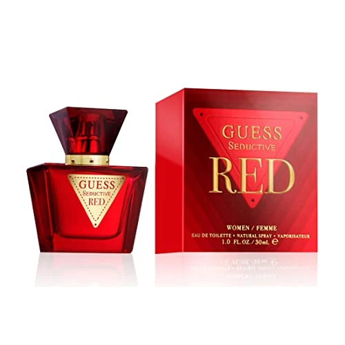Beperkte aanbieding: GUESS Seductive Rood, Eau de Toilette voor vrouwen, Gourmand Geur, Lang aanhoudende sensuele geur, 30 ml van 16.00 EUR naar 13.60 EUR (besparing 15%)