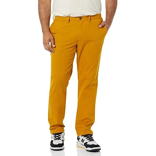 Offerta a tempo: Amazon Essentials Pantaloni Chino Casual Elasticizzati, vestibilità Skinny Uomo, Cammello Scuro, 38W / 34L - 0.00% da 16.17 € a 16.17 €