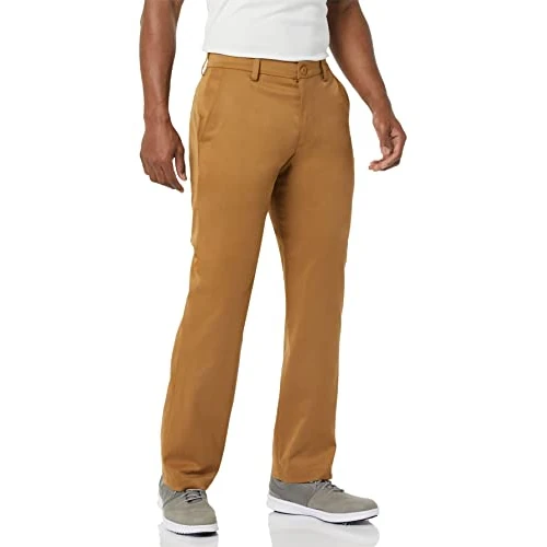 Zeitlich begrenztes Angebot: Amazon Essentials Herren Golf-Stretchhose, Klassischer Schnitt - Auslauffarben, Helles Khakibraun, 32W / 33L von 13.14 € auf 13.14 € (0.00% Rabatt)