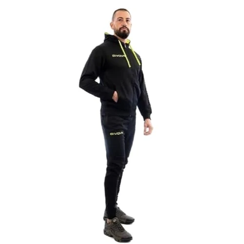 Offerta a tempo: GIVOVA TUTA KING 4 SEASONS NERO/GIALLO FLUO - 14% da 33.90 € a 28.99 €