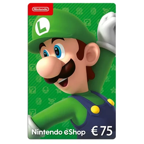 Nintendo eShop Carta regalo 75€ | Codice download (EU) | Switch