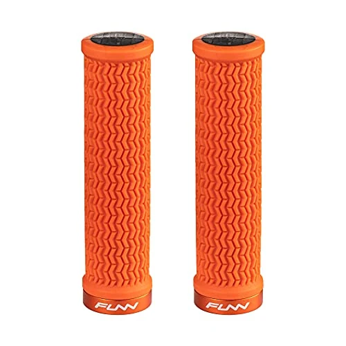 Offerta a tempo: Funn Holeshot Manopole MTB, Single Lock-On (Arancione) - 7% da 18.50 € a 17.29 €