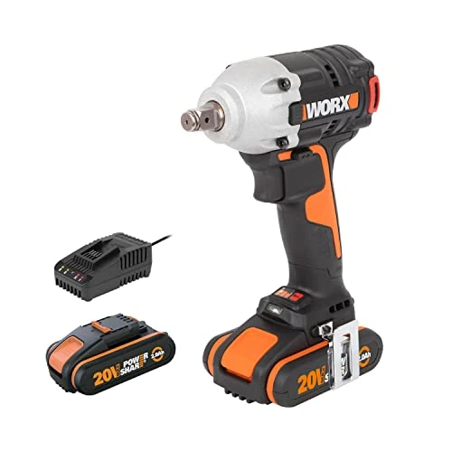 Offerta a tempo: WORX WX272 NITRO avvitatore a percussione 20 V - 300 Nm, 3 vel., luce LED - vari lavori avvitamento - con batteria, caricatore - 35% da 253.54 € a 164.79 €