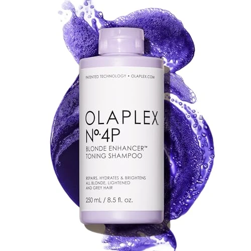 Offerta a tempo: Olaplex No 4P Blonde Enhancer Purple Shampoo Tonificante, Ripara, Idrata E Illumina Tutti I Capelli Biondi, Schiariti E Grigi, 250ml - 35% da 29.50 € a 19.28 €