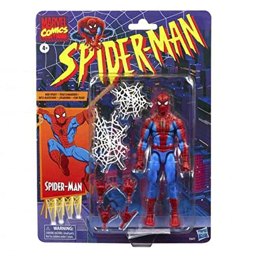 Zeitlich begrenztes Angebot: Spider-Man Marvel Legends Series 15 cm große Cel Shaded Action-Figur, 6 Accessoires von 39.99 € auf 39.99 € (0.00% Rabatt)