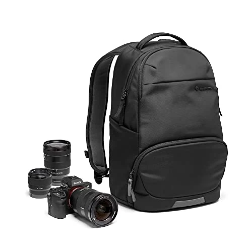 Offerta a tempo: Manfrotto Advanced Active III Zaino Fotografico per Fotocamera/Laptop, Zaino Reflex/Mirrorless con Obiettivi, Borsa per Macchina Fotografica, Divisori Imbottiti Intercambiabili, Attacco per Treppiede - 38% da 123.99 € a 77.47 €
