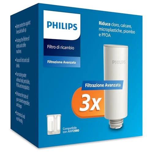 Offerta a tempo: Philips Water Cartuccia filtrante istantanea – Filtrazione Avanzata — 18% da 24,99 € a 20,54 €