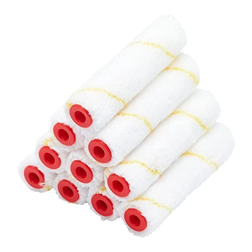 Offerta a tempo: ProDec Advance 10 confezioni da 4 pollici di rulli in microfibra a pelo corto per una finitura liscia con emulsione, lucido, satinato, vernice, tinta per legno su pareti, soffitti, battiscopa - 35% da 16.29 € a 10.63 €