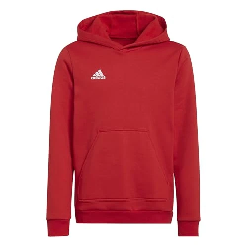 Oferta ograniczona: adidas Uniseks - dzieci Entrada 22 Sweat Hoodie, team power red 2, 9-10 Years z 103.69 EUR na 103.69 EUR (znizka 0%)
